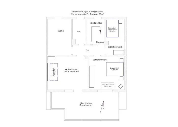 شقة Ferienwohnung Taunusnest *